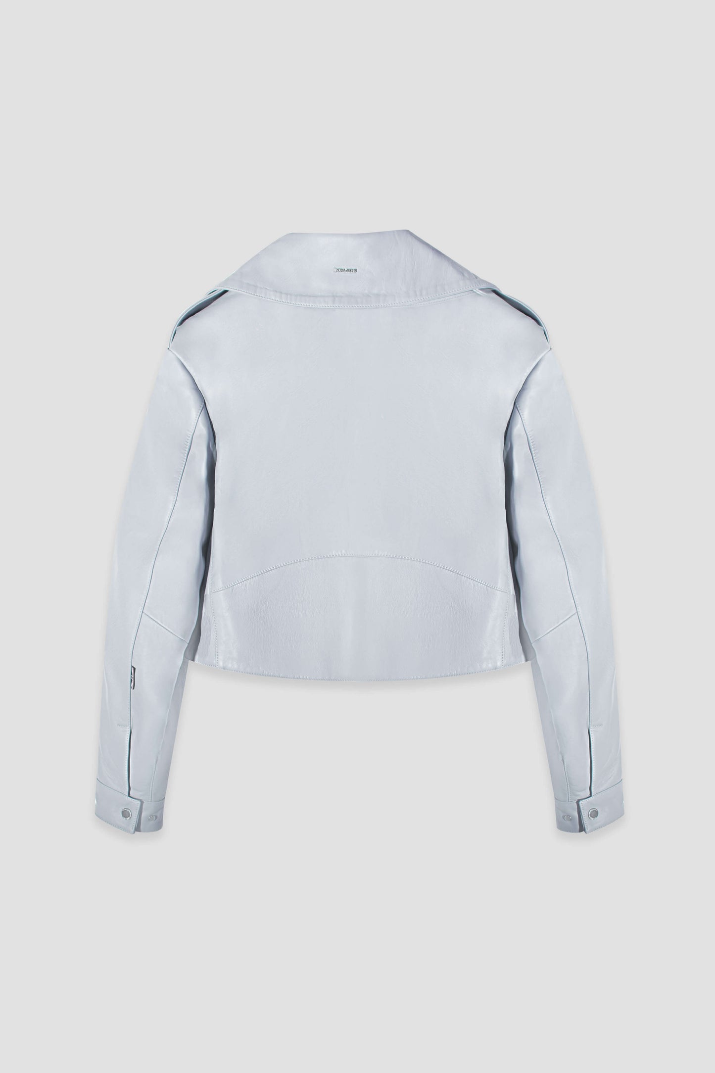 Cropped Blouson: Celestial Blue