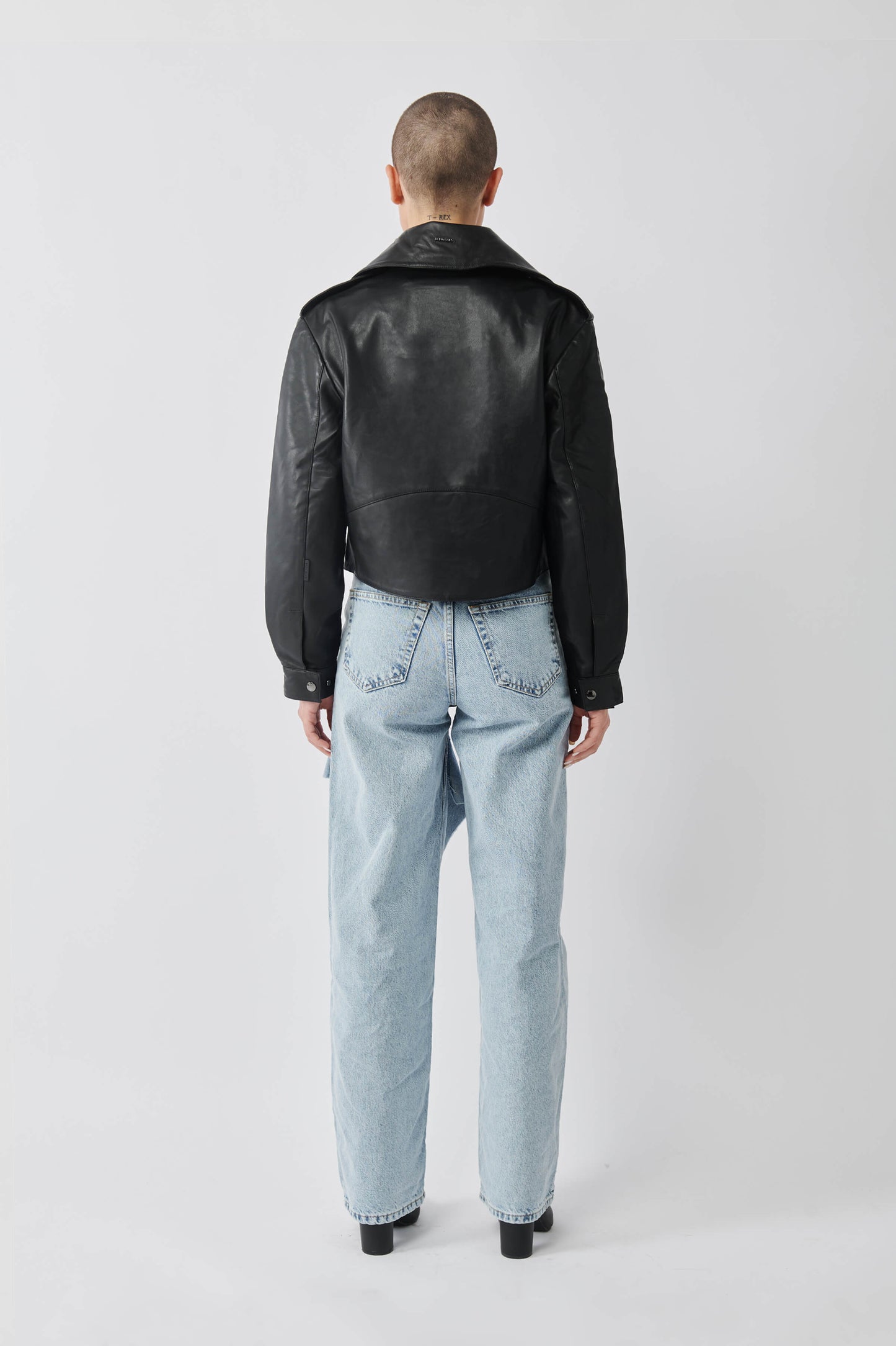 Cropped Blouson Black - Tall
