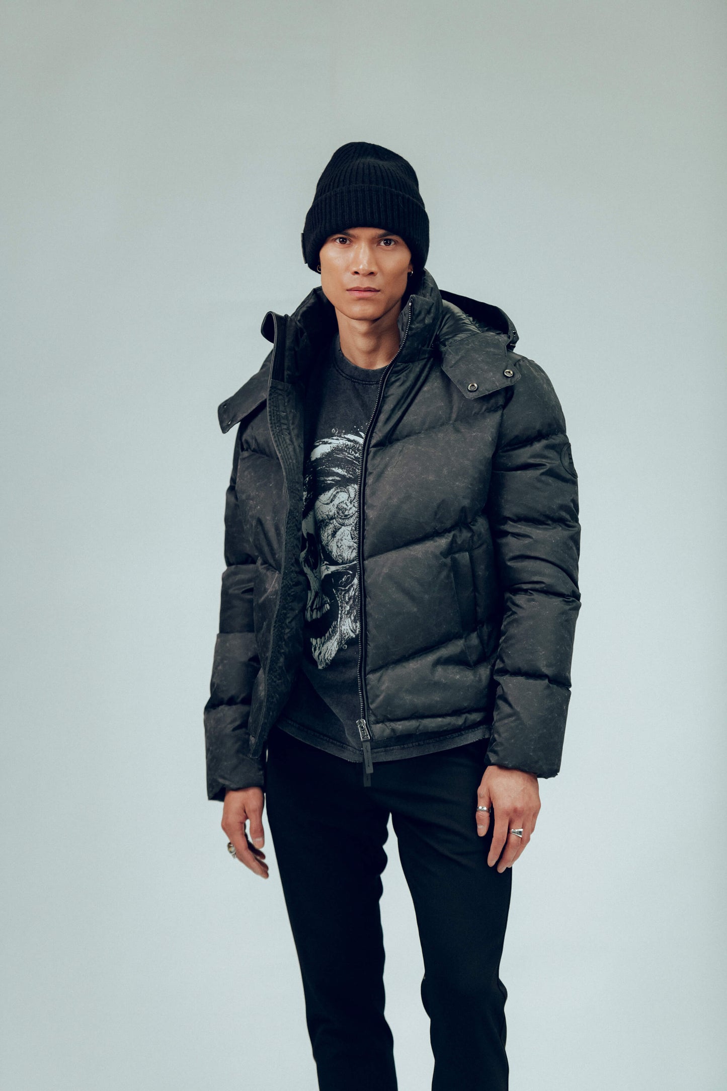 NYLON DOWN PUFFER