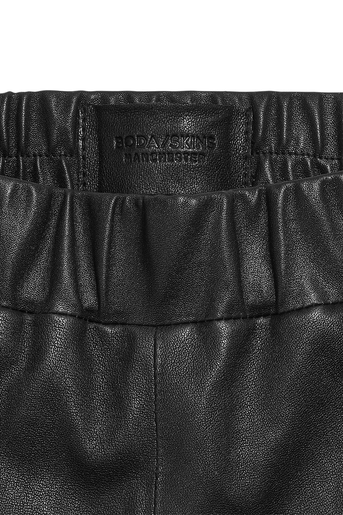 Kay Michaels Leather Leggings - Black (WOMAN)