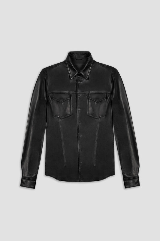 BODA Leather Shirt Tall
