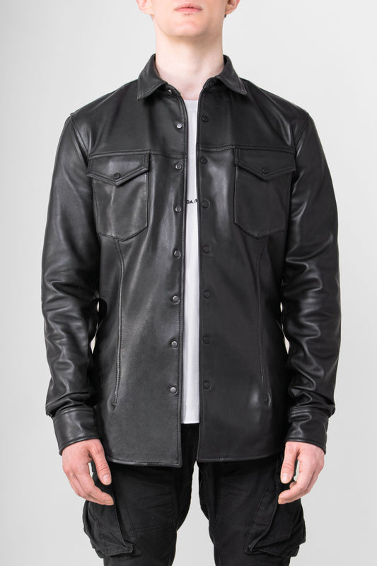BODA Leather Shirt Tall
