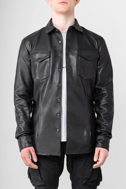 BODA Leather Shirt Tall