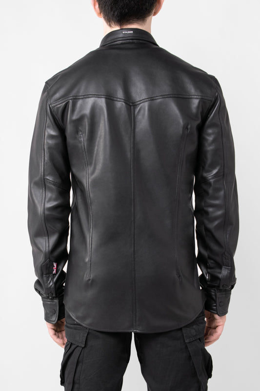 BODA Leather Shirt Tall
