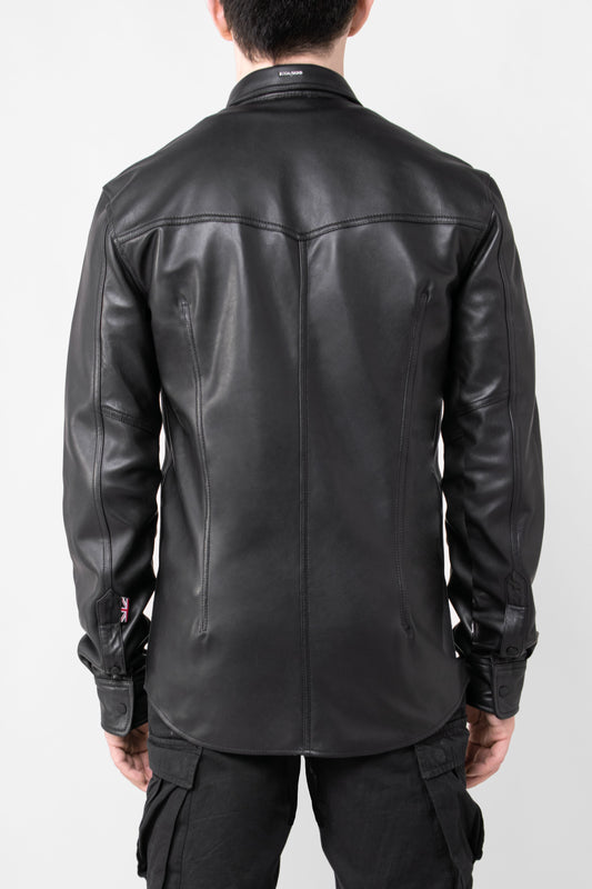 BODA Leather Shirt Tall