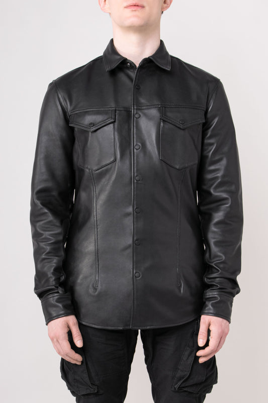 BODA Leather Shirt Tall