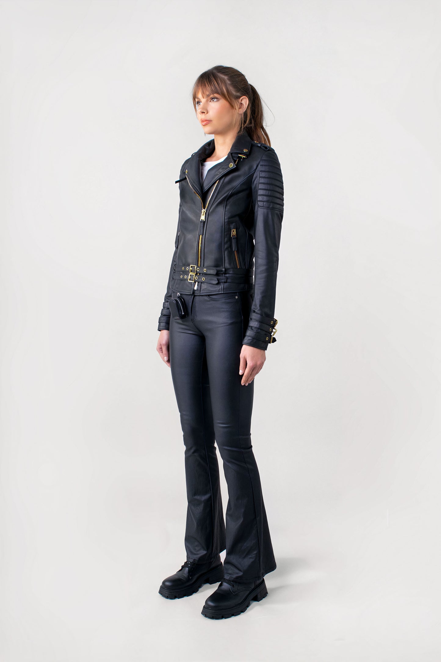 Jaws 3.0 Brushed Gold Hardware (WOMAN)